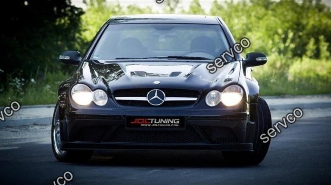 Bodykit tuning sport Mercedes CLK W209 Black Series Look 2002-2009 v1