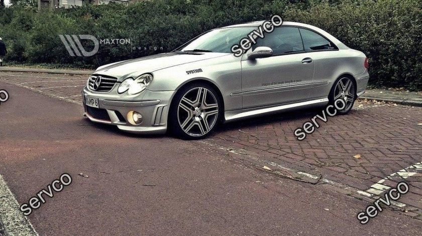 Bodykit tuning sport Mercedes CLK W209 W204 AMG Look 2002-2009 v2