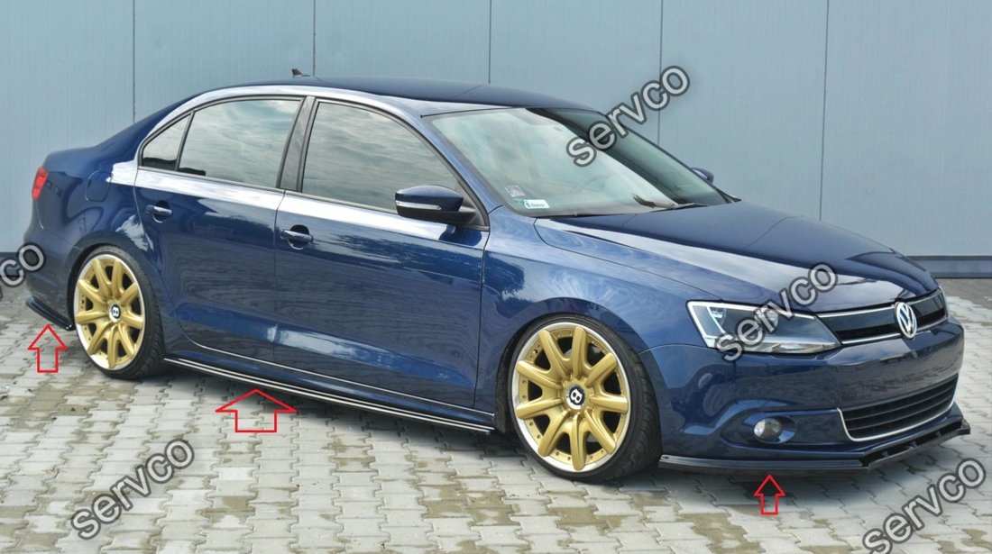 Bodykit tuning sport Volkswagen Jetta MK6 Sedan 2011-2014 v1