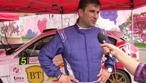 Bogdan Marisca la Tess Rally Brasov 2010 - Sosire