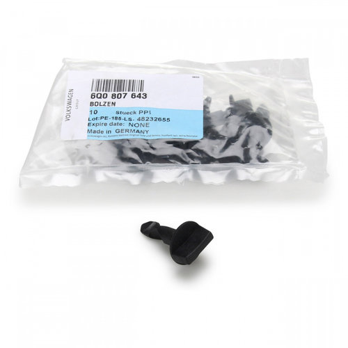 Bolt Prindere Capac Carlig Remorcare Bara Spate Oe Volkswagen 6Q0807643