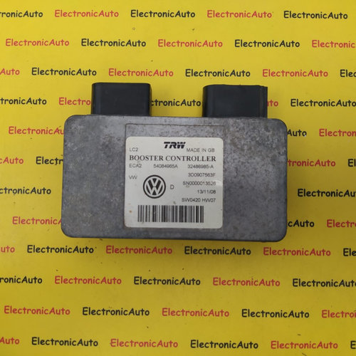 Booster Controler Volkswagen Phaeton, 54084965A, 3D0907563F