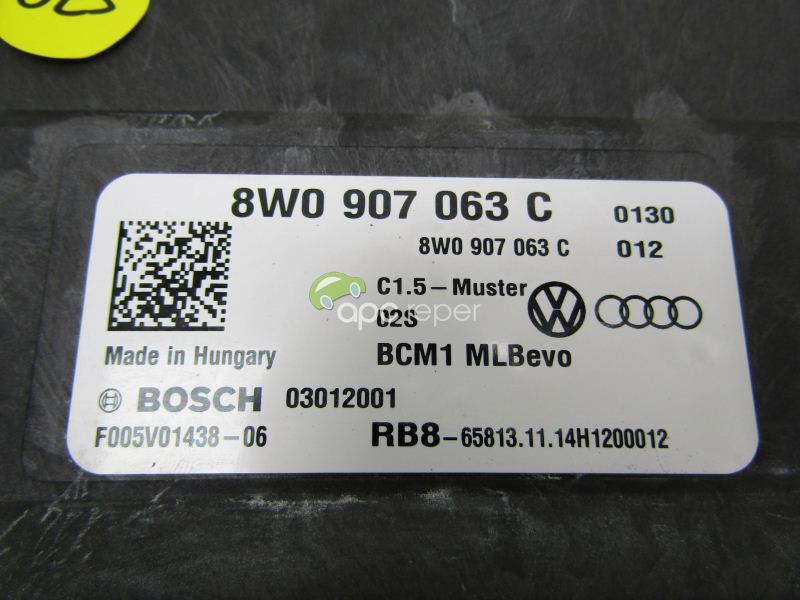 BORDNETZ cod 8W0907063 C Audi A4 8W 2.0 TDI QUATTRO din 2017-cod motor CNHA