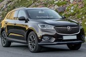 Borgward BX7 cu o noua grila frontala