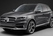 Borgward BX7 cu o noua grila frontala