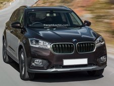 Borgward BX7 cu o noua grila frontala