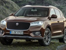 Borgward BX7 cu o noua grila frontala