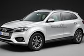 Borgward BX7 cu o noua grila frontala