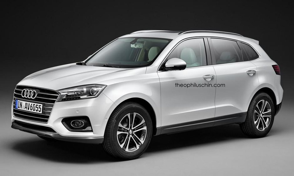 Borgward BX7 cu o noua grila frontala