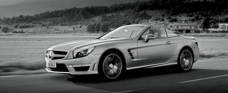 Boris Becker promoveaza noul Mercedes SL63 AMG