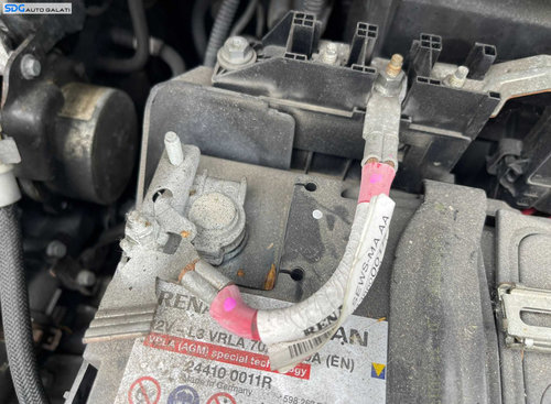 Borna Acumulator Baterie Plus Renault Megane 3 1.5 DCI 2008 - 2015 Cod 243860001R [C8732]
