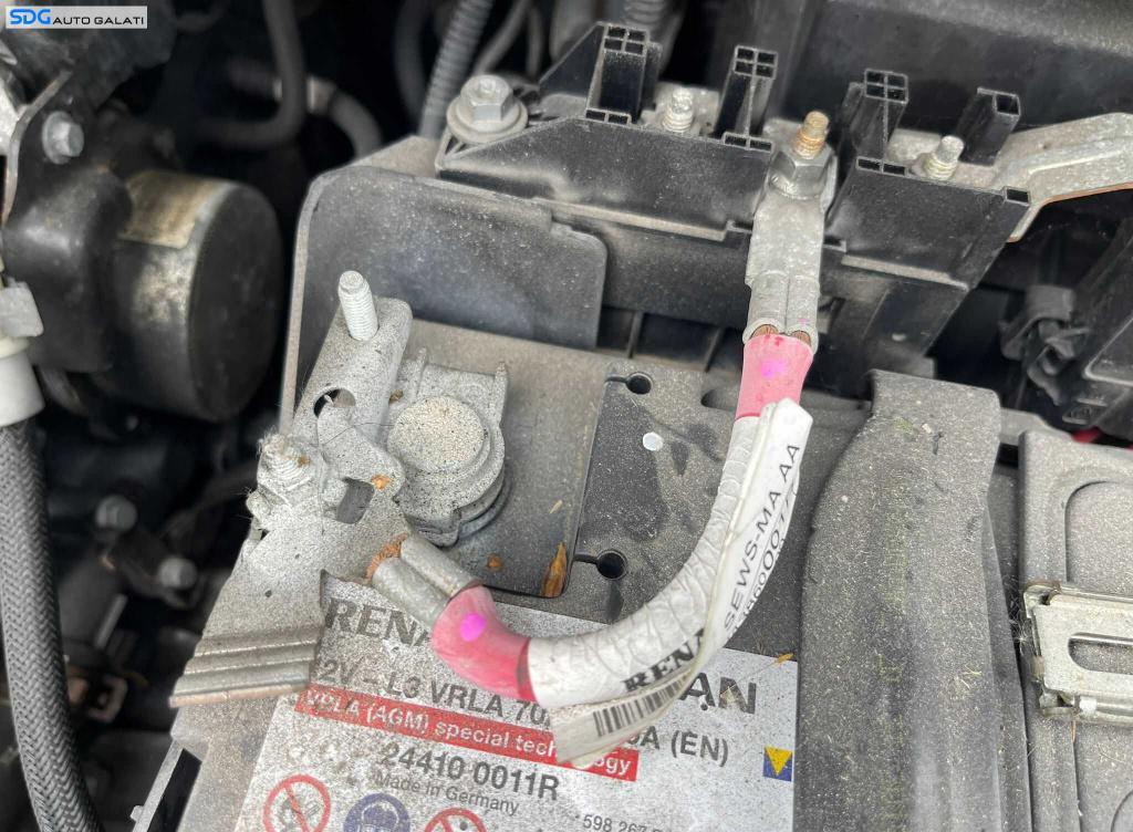 Borna Acumulator Baterie Plus Renault Scenic 3 1.5 DCI 2009 - 2016 Cod 243860001R [C8732]