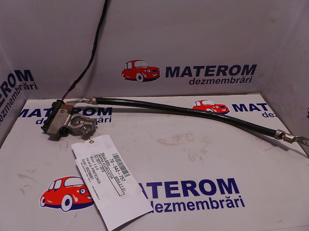 BORNA ACUMULATOR BMW SERIA 3 F 31 SERIA 3 F 31 2.0 D - (2011 2015)