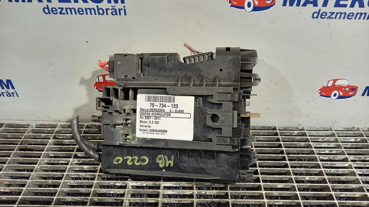 BORNA ACUMULATOR MERCEDES C-CLASS 2.2 CDI - (2007 2011)