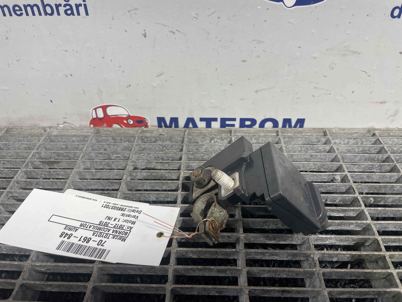 BORNA ACUMULATOR TOYOTA AURIS 1.6 INJ - (2012 2015)