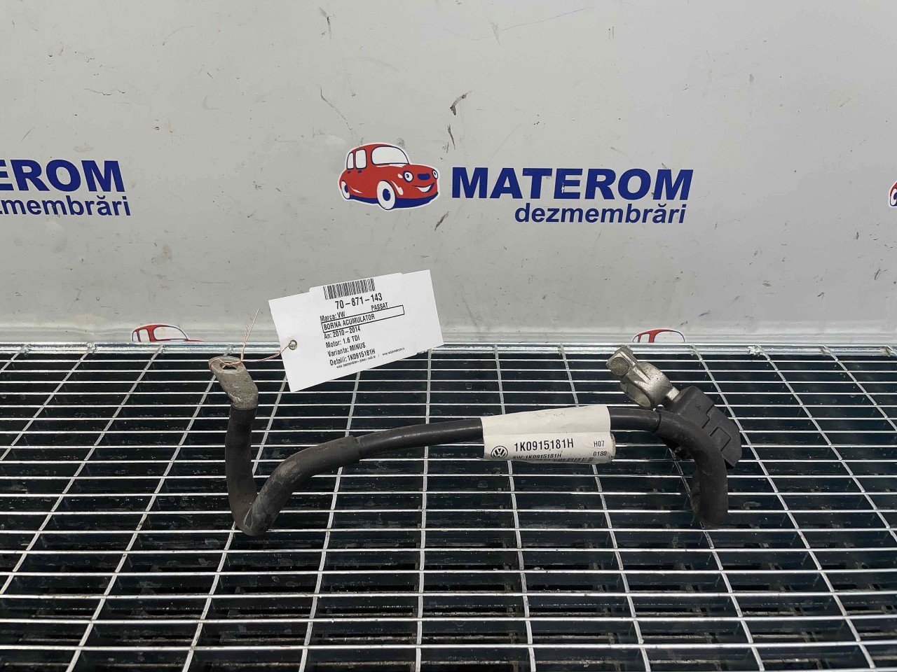 BORNA ACUMULATOR VW PASSAT PASSAT 1.6 TDI - (2010 2014)