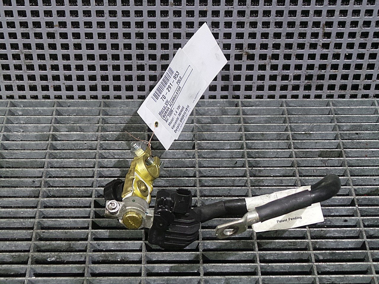 BORNA ACUMULATOR VW POLO 1.4 TDI - (2009 2014)