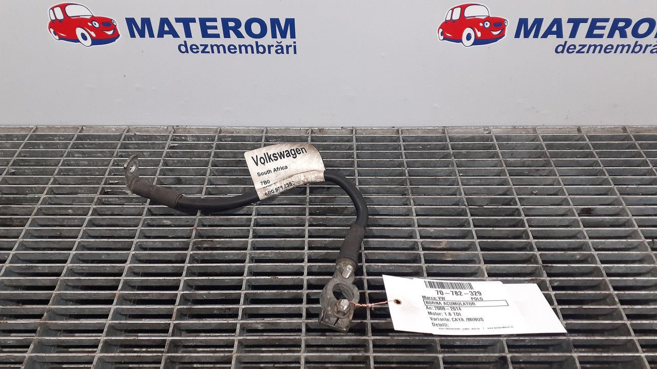 BORNA ACUMULATOR VW POLO 1.6 TDI - (2009 2014)