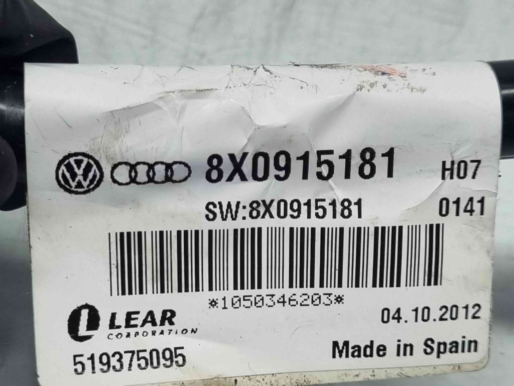 Borna baterie (-) Audi A6 (4G5, C7) Avant [Fabr 2011-2017] 8X0915181