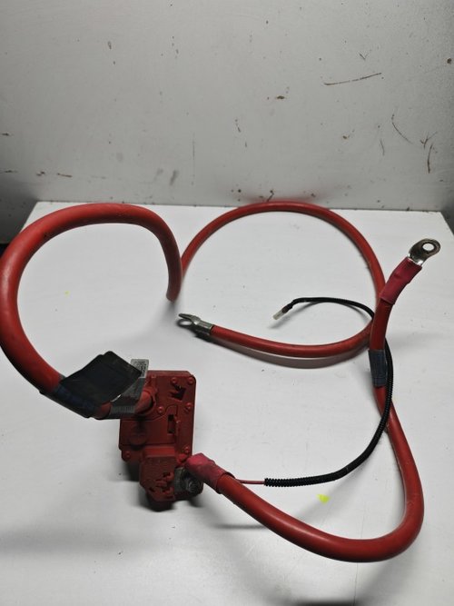 Borna baterie BMW seria 5 E60 E61 capsa pirotehnica borna plus 6989782 9127768