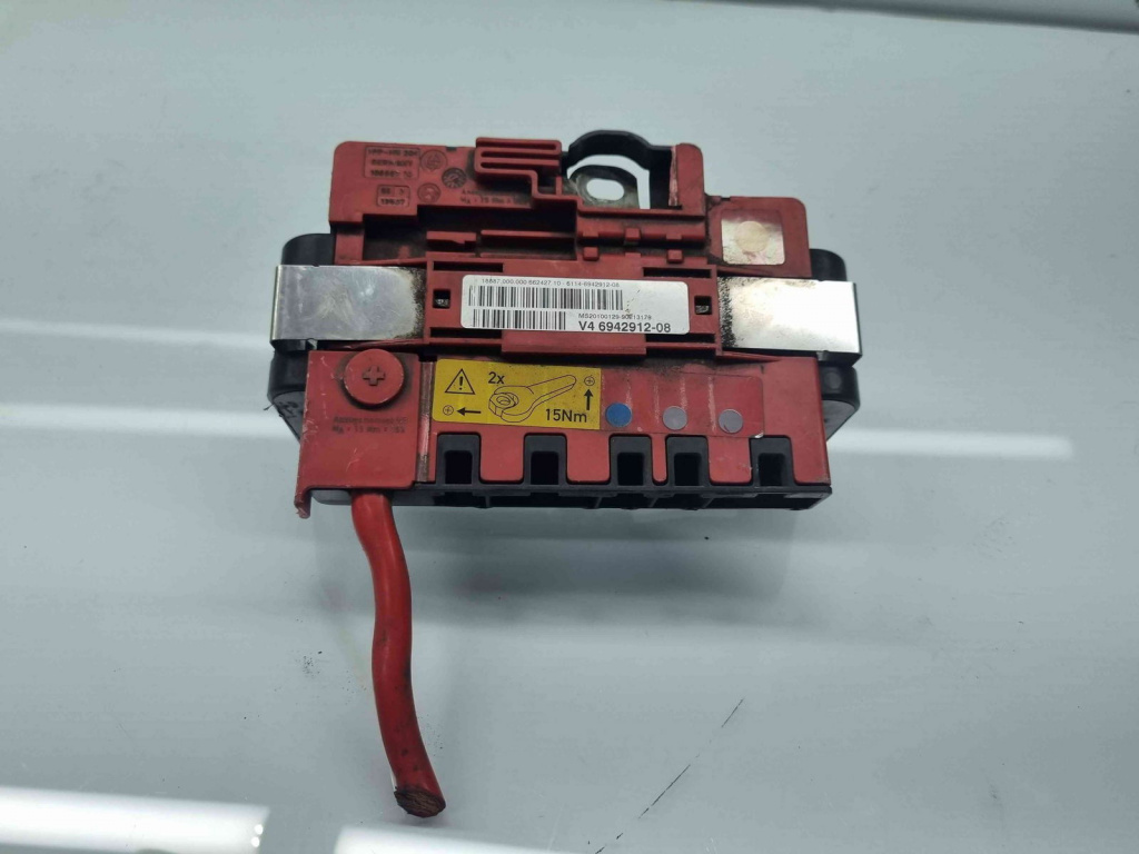 Borna baterie (+) cu capsa Bmw X1 (E84) [Fabr 2009-2015] 6942912-08
