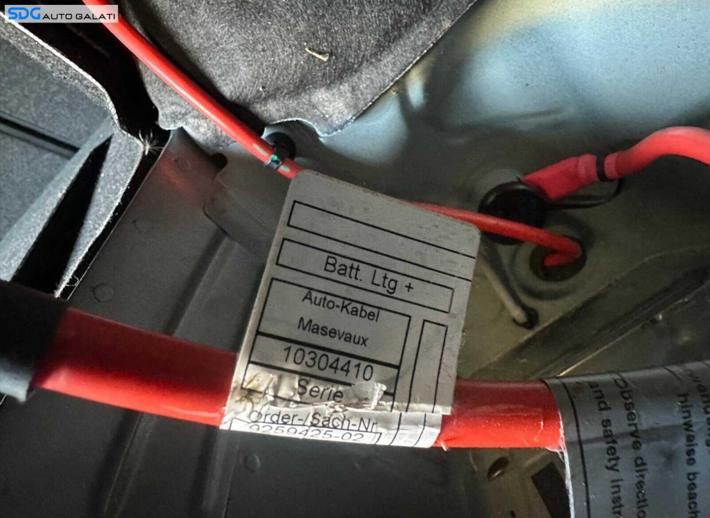 Borna Plus Baterie Acumulator cu Capsa Pirotehnica BMW Seria 1 F20 F21 2010 - 2019 Cod 922775204 [K2207]