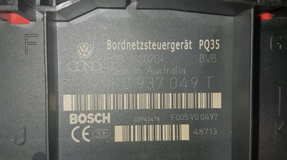 Bornetz 1k0937049t vw golf 5 2003-2009