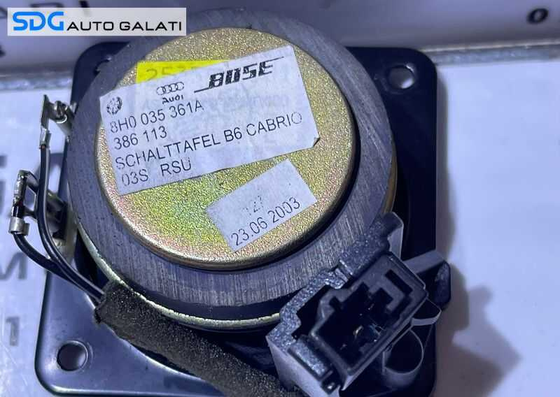 Boxa Difuzor Audio Bord Central Audi A4 B7 2005 - 2008 Cod 8H0035361A