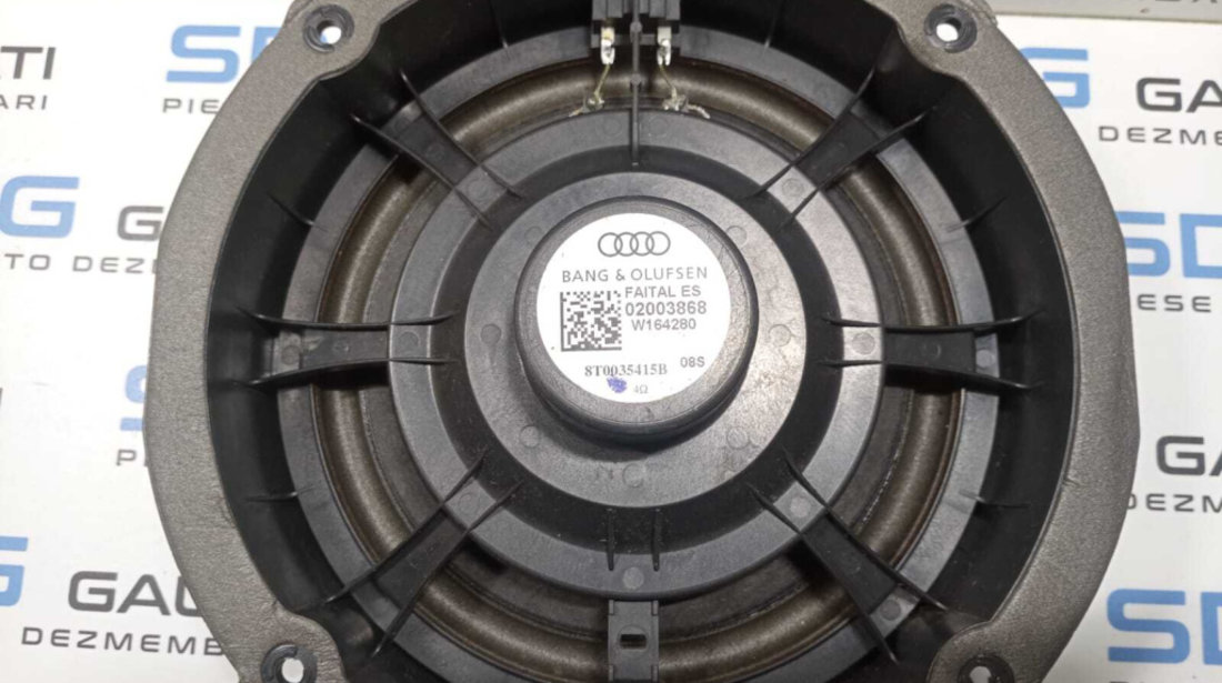 Boxa Difuzor Audio de pe Usa Portiera Fata Audi A4 B8 2008 - 2015 Cod 8T0035415B 02003868 [M3924]