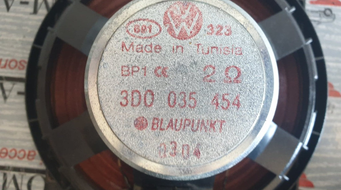 Boxa ( difuzor bass ) fata originala VW Phaeton cod piesa : 3D0035454