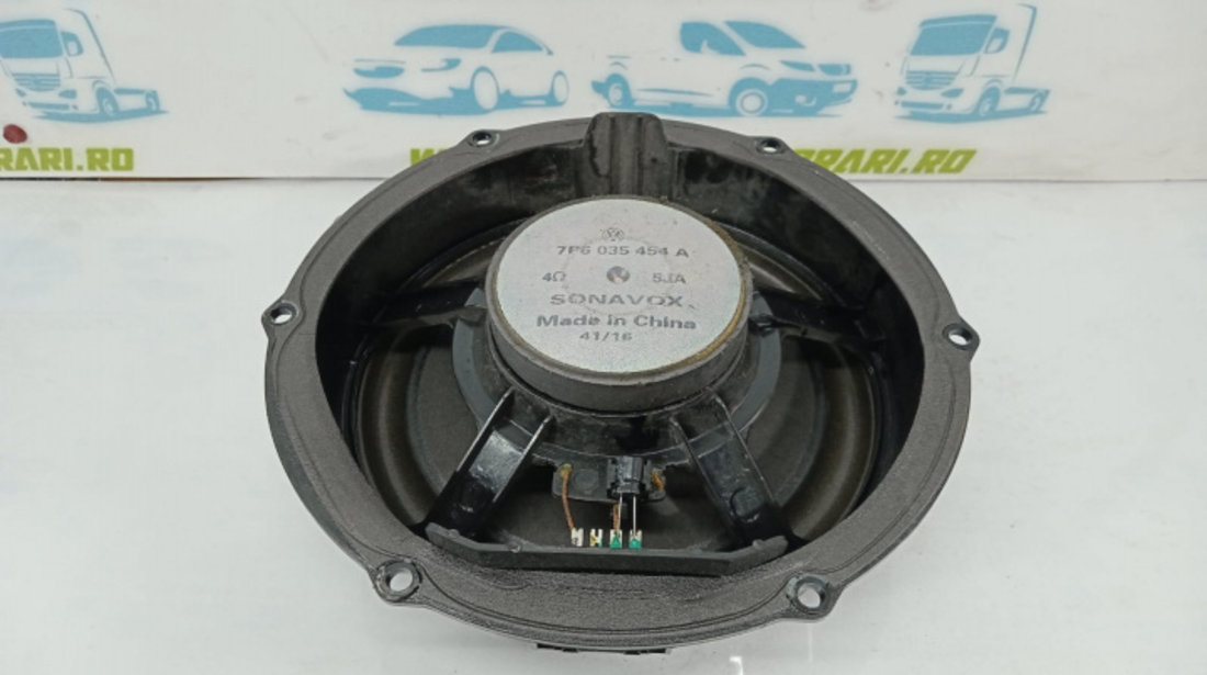 Boxa difuzor bass stanga / dreapta fata / spate 7p6035454a Volkswagen VW Touareg generatia 2 7P [2010 - 2014]