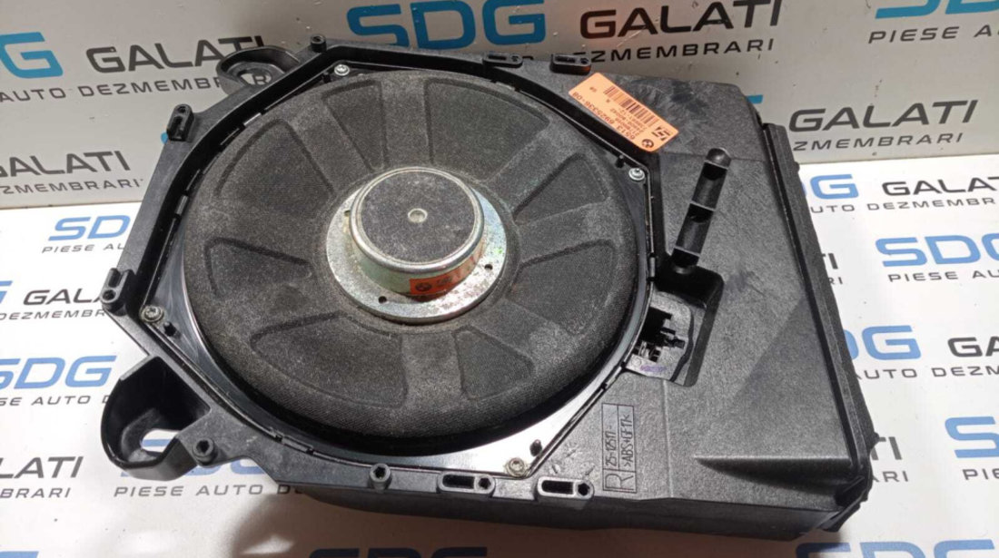 Boxa Difuzor Subwoofer Dreapta Fata Podea Logic 7 BMW Seria 3 E90 E91 2004 - 2012 Cod 6925336-08 217BM056 24906-B0042 [M3920]