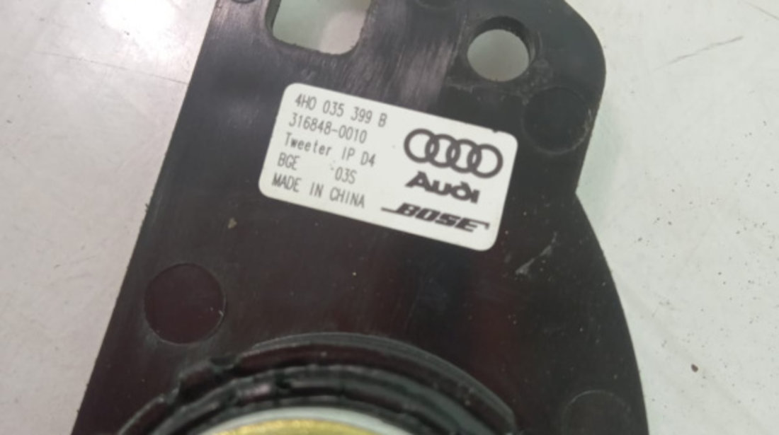 Boxa difuzor tweeter 4h0035399b Audi A8 D4/4H [facelift] [2013 - 2018] 3.0 tdi CTDB