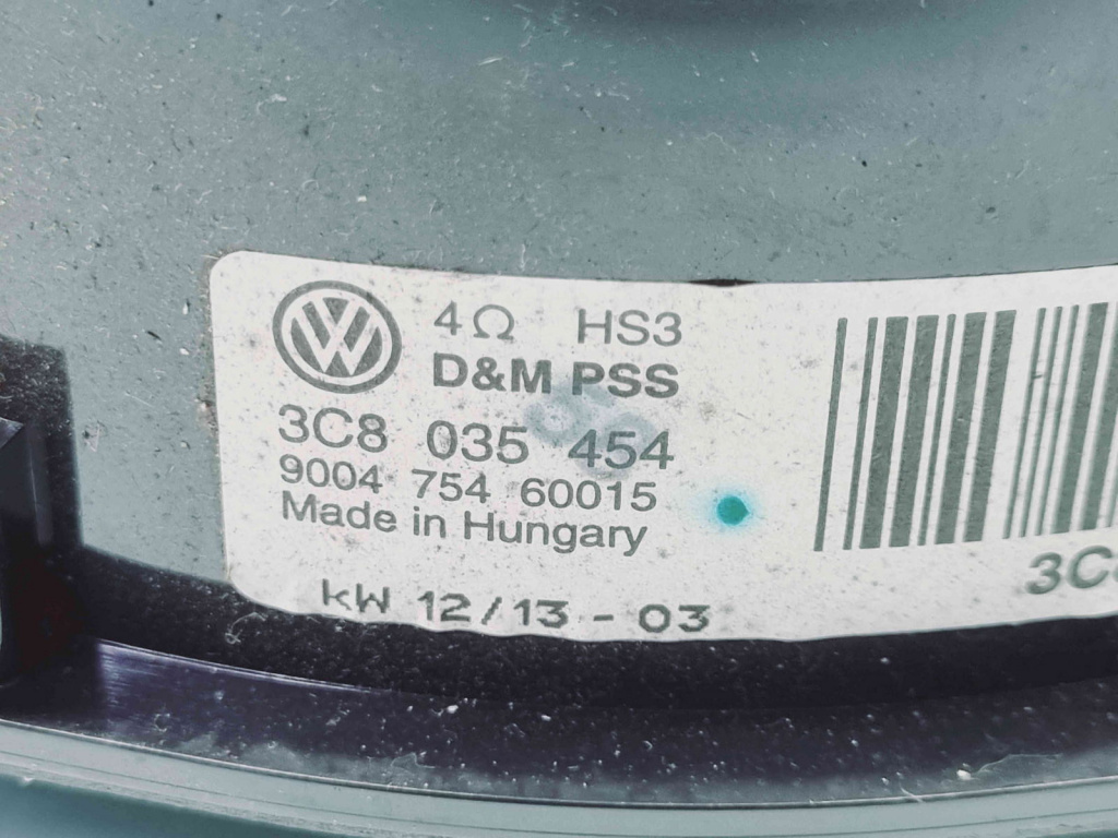 Boxa dreapta fata Volkswagen Passat CC (358) [Fabr 2012-2016] 3C8035454