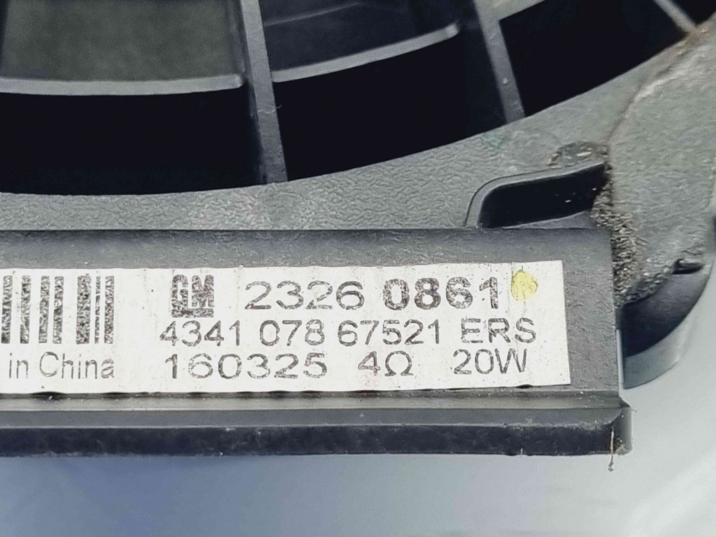 Boxa dreapta spate Opel Mokka [Fabr 2012-2019] 23260861