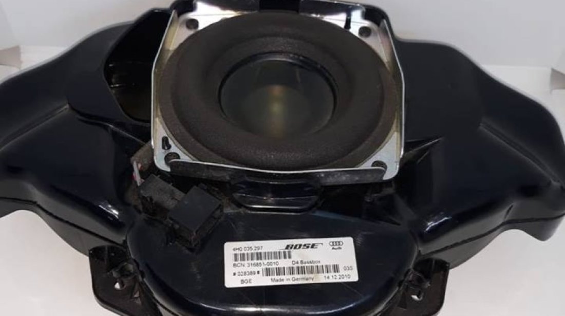 Boxa / Subwoofer Bose Audi A8 4H D4 2013 4H0035297