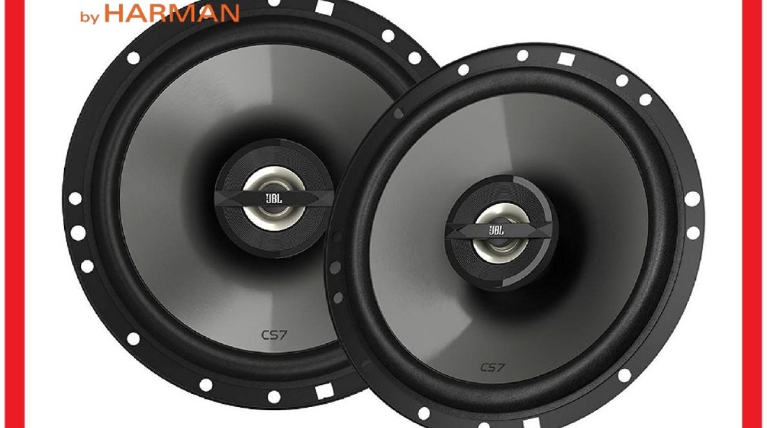 Boxe auto coaxiale JBL CS-762 16.5cm 135W putere maxima 45W RMS - pereche