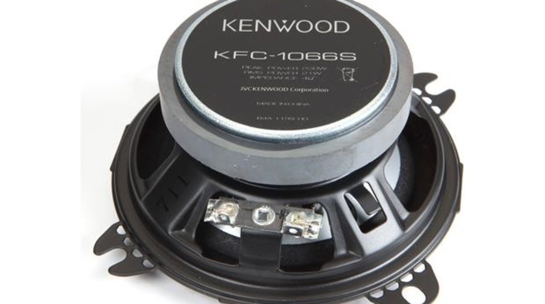 Boxe Auto Coaxiale KENWOOD KFC-S1066 21W RMS 10Cm 2 Cai Set 2 Difuzoare