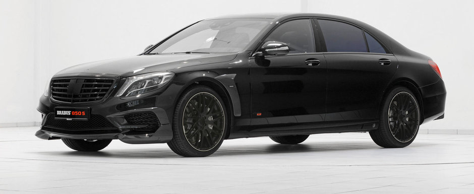 Brabus 850 S: Secretele celui mai puternic si rapid sedan AWD din lume Brabus 850 S: Secretele celui mai puternic si rapid sedan AWD din lume