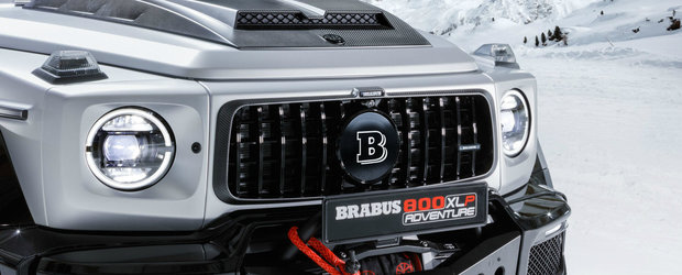 Brabus a scos la vanzare cea mai noua creatie. G63-ul pick-up are 800 CP si pret astronomic