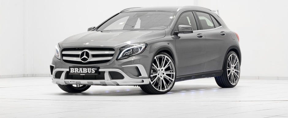 Brabus anunta primul pachet de tuning destinat noului Mercedes GLA Brabus anunta primul pachet de tuning destinat noului Mercedes GLA