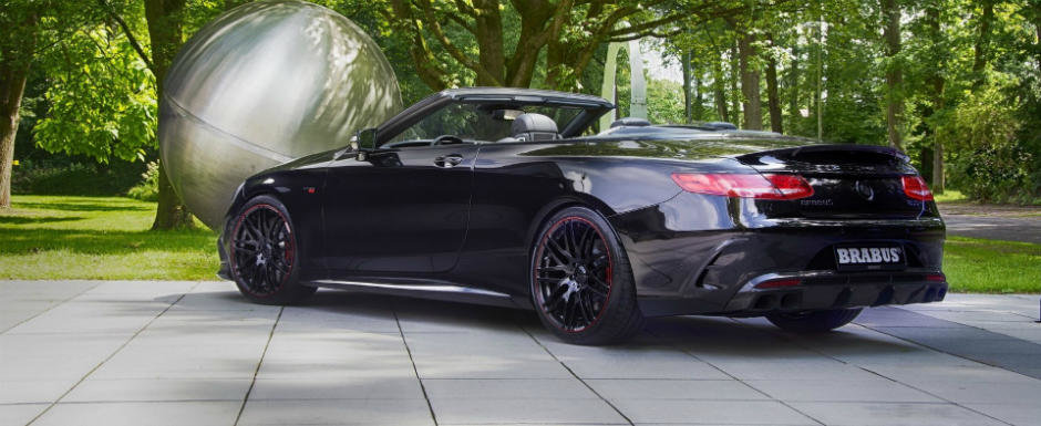 Brabus intrece orice masura cu noul pachet de tuning pentru Mercedes-ul AMG S63 cabrio Brabus intrece orice masura cu noul pachet de tuning pentru Mercedes-ul AMG S63 cabrio