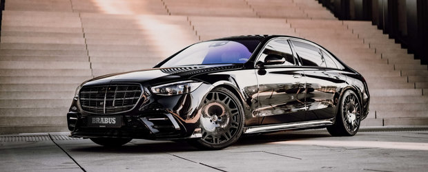 Brabus s-a apucat de tunat noul S-Class. Cum arata acum modelul care face Seria 7 si A8 sa tremure de frica