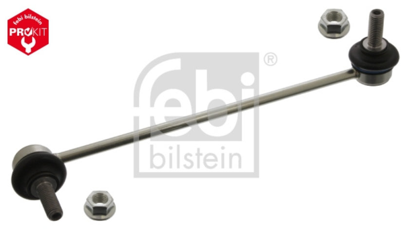 Brat/bieleta suspensie, stabilizator Axa fata stanga (43559 FEBI BILSTEIN) OPEL,VAUXHALL