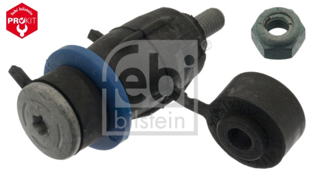 Brat/bieleta suspensie, stabilizator Axa fata ambele parti (49384 FEBI BILSTEIN) RENAULT