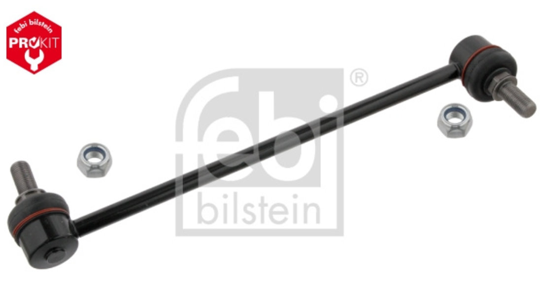 Brat/bieleta suspensie, stabilizator Axa fata dreapta (30986 FEBI BILSTEIN) NISSAN,RENAULT