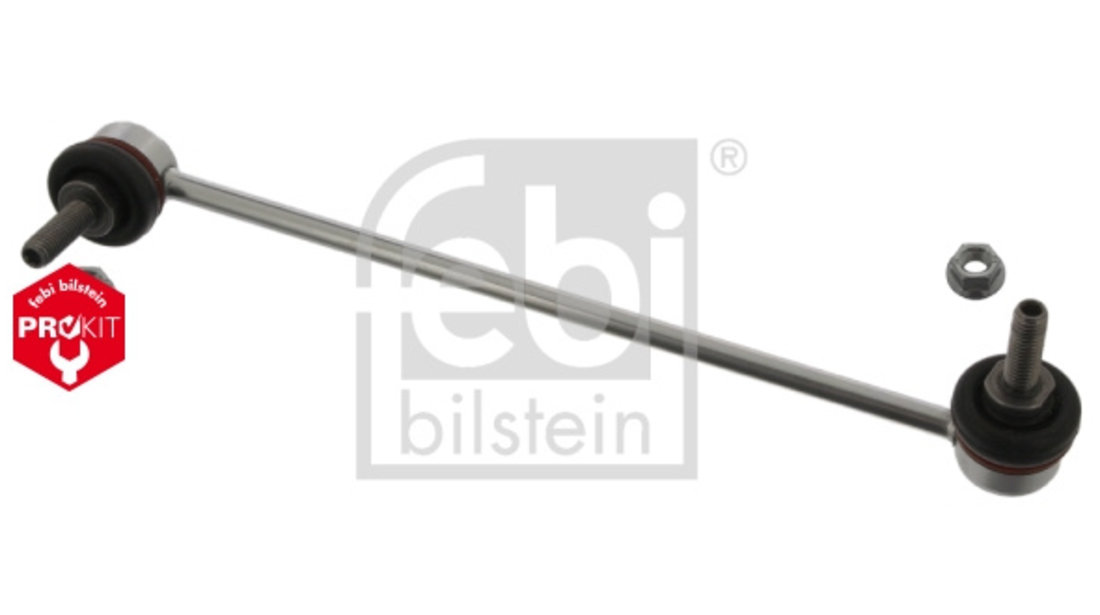Brat/bieleta suspensie, stabilizator Axa fata stanga (40955 FEBI BILSTEIN) MINI