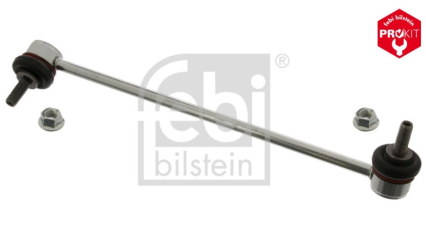 Brat/bieleta suspensie, stabilizator Axa fata stanga (40893 FEBI BILSTEIN) BMW,BMW (BRILLIANCE)