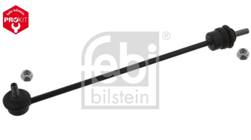 Brat/bieleta suspensie, stabilizator punte fata (12444 FEBI BILSTEIN) RENAULT