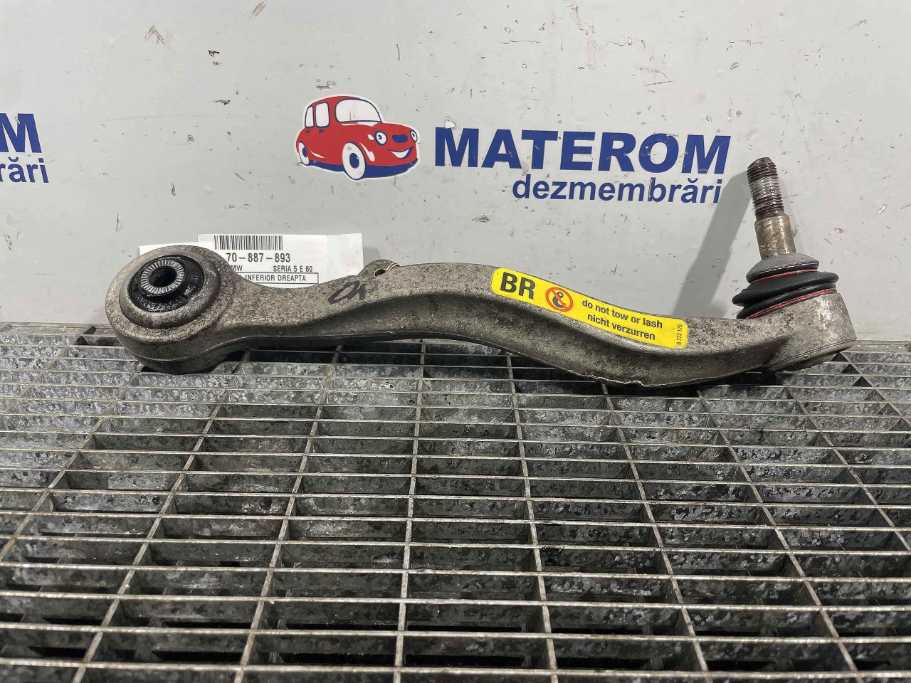 BRAT FATA INFERIOR DREAPTA BMW SERIA 5 E 60 2.0 D - (2007 2010)